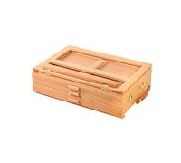 Cavalletto per pittura, portatile, in legno, per artisti, bambini e studi, espositore portatile