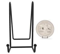 Cavalletto per quadri,Espositore Cavalletto in ferro nero per piastra - ferro, supporto per piastra, espositore per foto, decorato