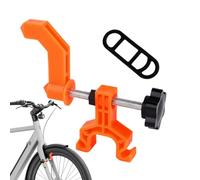 Cavalletto per ruota da ciclismo, gadget portatile accurato con base antiscivolo, kit di strumenti per la manutenzione della bicicletta per ciclisti, uomini, donne, strada, montagna, equitazione