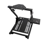 Cavalletto per ruota da corsa, regolabile, pieghevole, simulatore con barra di rinforzo per una maggiore stabilità nei giochi di guida