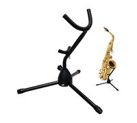 Cavalletto per Sassofono Tenore Supporto pieghevole, regolabile e stabile | Treppiede Portatile per Sax Base a Treppiede Porta Sassofono per Musica Jazz Orchestra Pratica Studio Casa Scuola