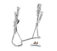 Cavalletto per, Supporto per Ruota Posteriore, Accessori retrò, Cavalletto in Metallo, Doppio Supporto per Pedalare, Doppio Foro, 14inch