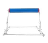Cavalletto per Troncatrice Regolabile in Altezza 55mm-135mm | Supporto Rulli Ausiliari, Struttura in Metallo e Plastica, per Pannelli Grandi e Lavori di Falegnameria