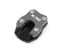 Cavalletto Piastra Base Per Cavalletto Laterale Per Moto Per H&onda PCX125 PCX150 PCX160 Piastra Di Estensione Supporto Allargato, Pedana Di Parcheggio Laterale Estensione(Titanio1)
