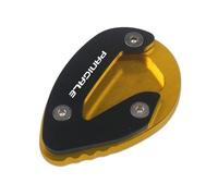 Cavalletto Piastra Piastra Cavalletto Laterale Per DUCATI 899 959 1199 1299 V2 Panigale Supporto Estensione Cuscinetto Allargato Regolazione Stazionamento Laterale Estensione(Oro)
