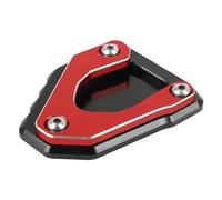 Cavalletto Piastra Supporto Per Cavalletto Laterale Per Moto Per B&MW G310R 2017-2019 Piastra Di Supporto Per Cavalletto, Estensione, Appoggio Antiscivolo Laterale Estensione(Rosso 2)