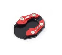 Cavalletto Piastra Supporto Per Cavalletto Laterale Per Moto Per Y&amaha YZFR15 V3 R125 R125M MT125 2017-2022 Supporto Per Cavalletto Laterale Maggiorato Laterale Estensione(ROSSO)