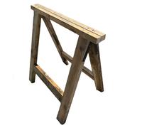 Cavalletto Pieghevole da Lavoro in Legno di Pino Impregnato H 90 CM- Italfrom