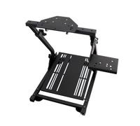 Cavalletto pieghevole regolabile per ruota da corsa, supporto perfetto per simulatori di corse, design ergonomico per una migliore esperienza nel pozzetto, compatibile con la maggior parte delle ruote