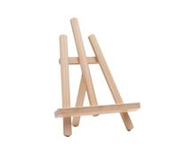 Cavalletto Pittura Supporto da tavolo pieghevole in legno da 2 pezzi for supporto for libro, supporto for tablet, tablet, telefono cellulare, mini cavalletto(L)