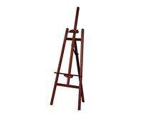 Cavalletto regolabile in legno di pino, pieghevole, per bambini e artisti, multifunzione, con finitura in noce, ideale per progetti creativi