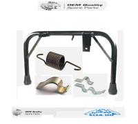 CAVALLETTO RINFORZATO CENTRALE NERO COMPLETO VESPA PX150 E ARCOBALENO 1983-1997