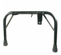 CAVALLETTO RINFORZATO VESPA PX 125 150 200 COLORE NERO RUOTA 10" Ø 22 MM RMS