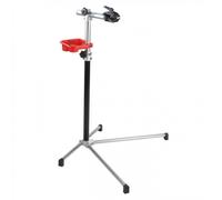 Cavalletto Riparazione Bici Stabile con Morsa 360° e Vassoio Porta Utensili