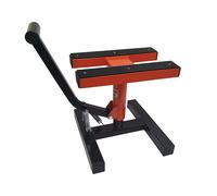 Cavalletto Solleva Moto Manuale per Cross Pit Bike Jump Arancione