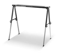 Cavalletto STAHLWERK SB-910 ST cavalletto da lavoro in metallo verniciato a polvere | cavalletto pieghevole universale regolabile in altezza da 645 a 910 mm con portata di 150kg superficie antiscivolo