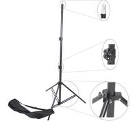 Cavalletto Stativo Studio Prof DynaSun W957 con Ammortizzatori x Flash e Luci
