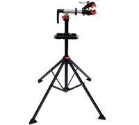 Cavalletto Supporto per Bicicletta Riparazione Bici Pieghevole 75x75x100-160 cm