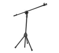 Cavalletto treppiede con braccio di supporto, supporto per treppiedi con lampada a LED per esposizione in diretta, studio fotografico, altezza regolabile min 26 cm 165 cm
