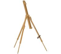Cavalletto Treppiede da Pittura 93x84x183 cm in Legno Naturale