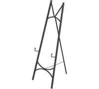 Cavalletto treppiede regolabile in metallo per pittura, espositore stabile per artisti, principianti e professionisti, cavalletto da disegno nero da 120 cm