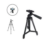 CAVALLETTO UNIVERSALE FOTOCAMERA TREPPIEDI TRIPODE SUPPORTO ALLUMINIO SMARTPHONE