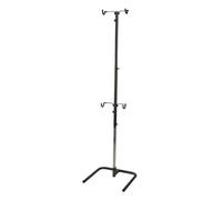 Cavalletto verticale per 2 biciclette BiciSupport Nero