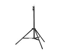 Walimex pro AIR 200 Supporto per luce 200cm - Treppiede con sospensione pneumatica altezza max 200 cm, carico 4,5 kg, in alluminio, per studio fotografico o all'aperto, con borsa