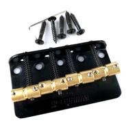CAVALLETTO WILKINSON BASSO 4 CORDE nero/nero PONTI IN OTTONE