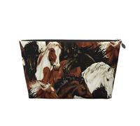 Cavalli, Borsa da toilette Borsa per trucco Borsa per cosmetici Borsa da toilette da viaggio portatile
