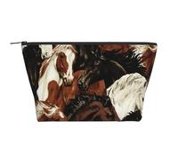 Cavalli, Borsa da toilette Borsa per trucco Borsa per cosmetici Borsa da toilette da viaggio portatile