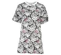 Cavalli Class, ,Tops ,Donna ,Bianco ,L Abito Donna in Cotone Bianco Stile Elegante