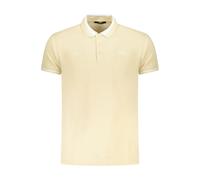 Cavalli Class Beige Cotton Men Polo Shirt - L