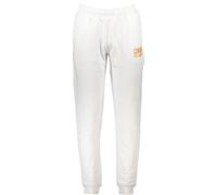 Cavalli Class Bianco Cotton Men Hoodie - XL