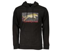 Cavalli Class Black Cotton Men Sweater - XL