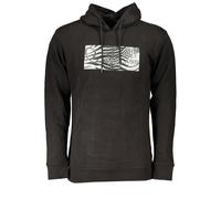 Cavalli Class Black Cotton Men's Hooded Sweatshirt - 3XL