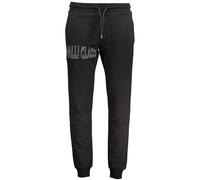 Cavalli Class Black Cotton Men's Sweatpant - S