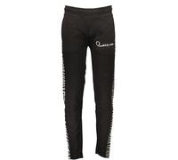 Cavalli Class Black Cotton Men's Sweatpants - L