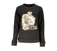 Cavalli Class Black Cotton Women Sweater - XS