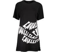 Cavalli Class Black Cotton Women's Dress - XS