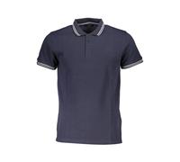 Cavalli Class Blu Cotton Men Polo - M