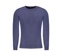 Cavalli Class Blu Viscosa Men Sweater - M
