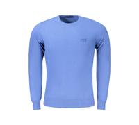 Cavalli Class Blu Viscosa Men Sweater - XL