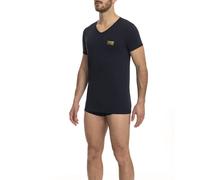 Cavalli Class Blue Cotton Men T-Shirt - M