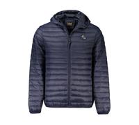 Cavalli Class Blue Polyamide Men's Jacket - XXL
