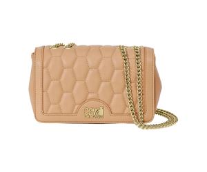 Cavalli Class - Chain Strap Shoulder Bag - - Bags - Donna - Beige - ONE SIZE