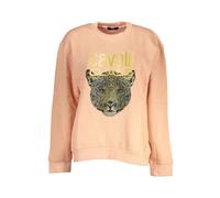 Cavalli Class - Cotton Sweater - - Sweatshirts & Hoodies - Donna - Rosa - XL