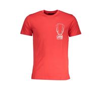 Cavalli Class - Cotton T-Shirt - -Tops -Uomo -Rosso -XL