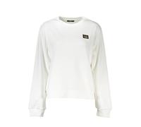CAVALLI CLASS FELPA SENZA ZIP DONNA BIANCO TAGLIA = XL