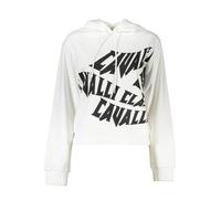 CAVALLI CLASS FELPA SENZA ZIP DONNA BIANCO TAGLIA = XL